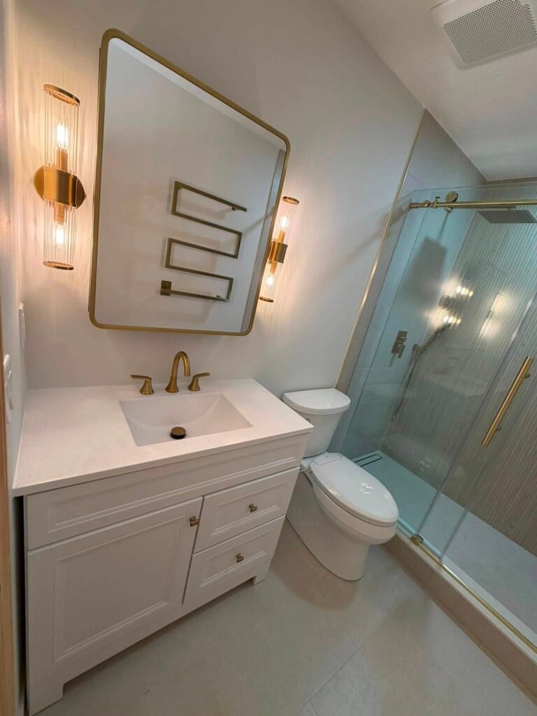 Bathroom remodel by JM All-Pro Services, a licensed contractor in Worcester County, Massachusetts