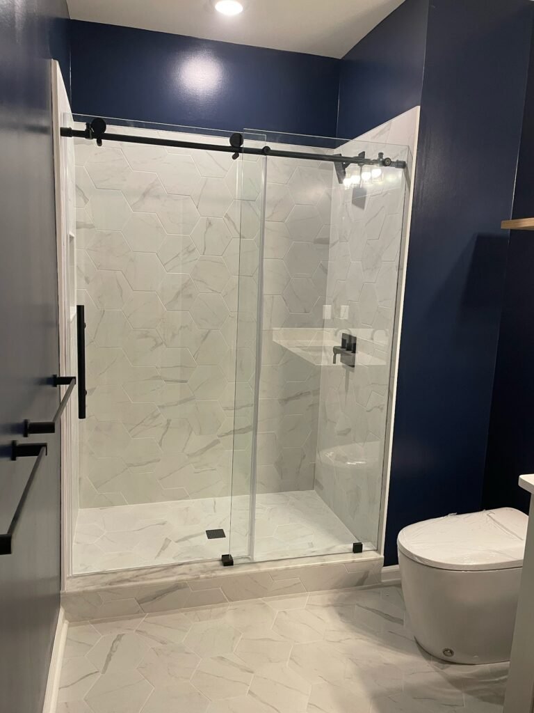 Bathroom remodel by JM All-Pro Services, a licensed contractor in Worcester County, Massachusetts