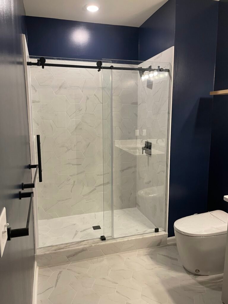 Bathroom remodel by JM All-Pro Services, a licensed contractor in Worcester County, Massachusetts