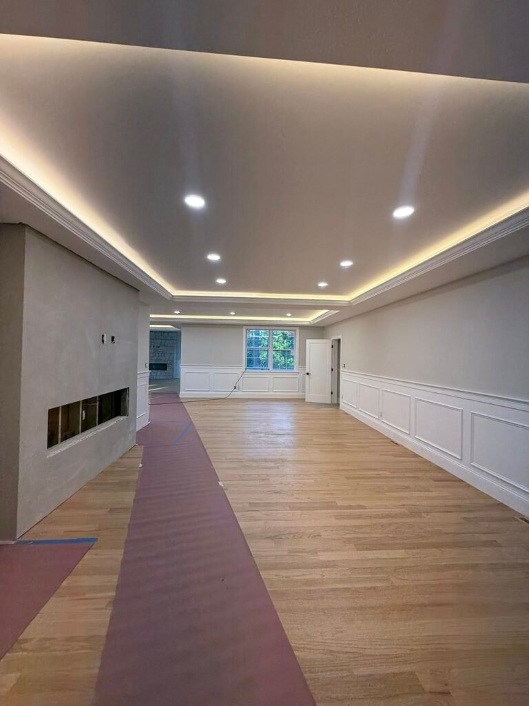 Interior remodeling by JM All-Pro Services in Worcester County, Massachusetts