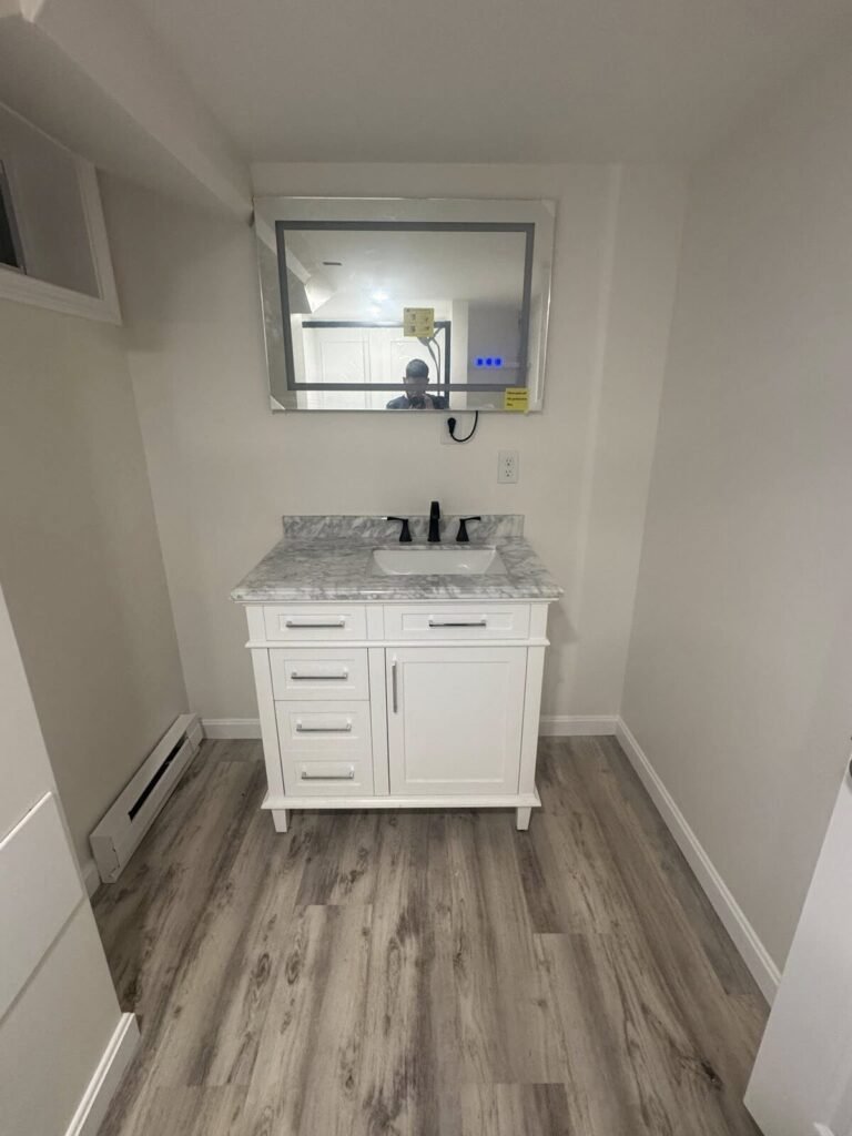 Bathroom remodel by JM All-Pro Services, a licensed contractor in Worcester County, Massachusetts