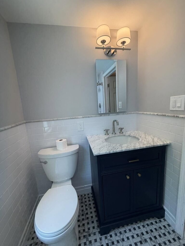 Bathroom remodel by JM All-Pro Services, a licensed contractor in Worcester County, Massachusetts