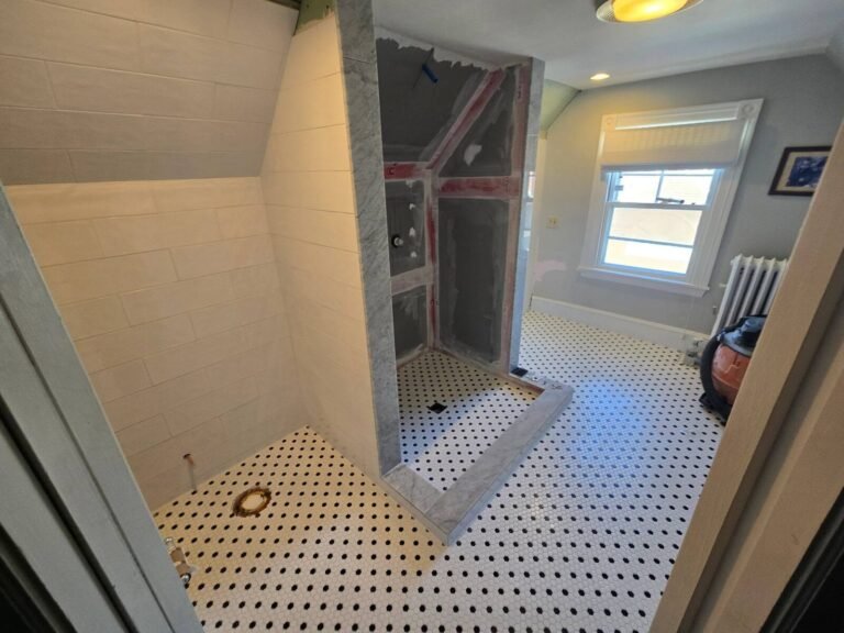Bathroom remodel by JM All-Pro Services, a licensed contractor in Worcester County, Massachusetts