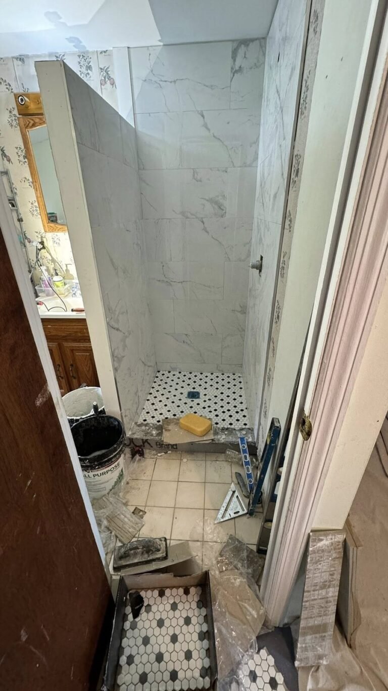 Bathroom remodel by JM All-Pro Services, a licensed contractor in Worcester County, Massachusetts