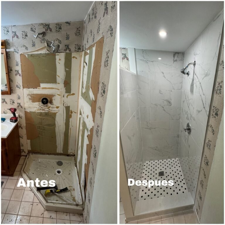 Bathroom remodel by JM All-Pro Services, a licensed contractor in Worcester County, Massachusetts