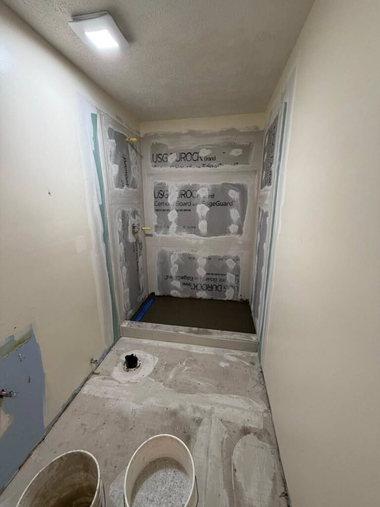 Bathroom remodel by JM All-Pro Services, a licensed contractor in Worcester County, Massachusetts