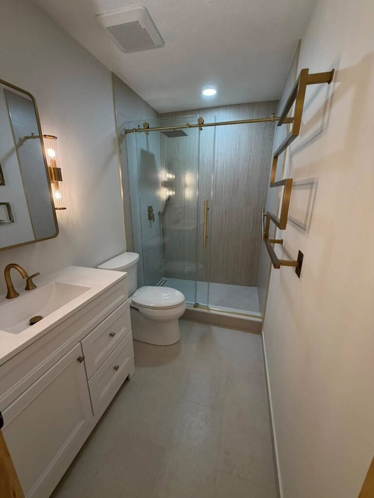 Bathroom remodel by JM All-Pro Services, a licensed contractor in Worcester County, Massachusetts
