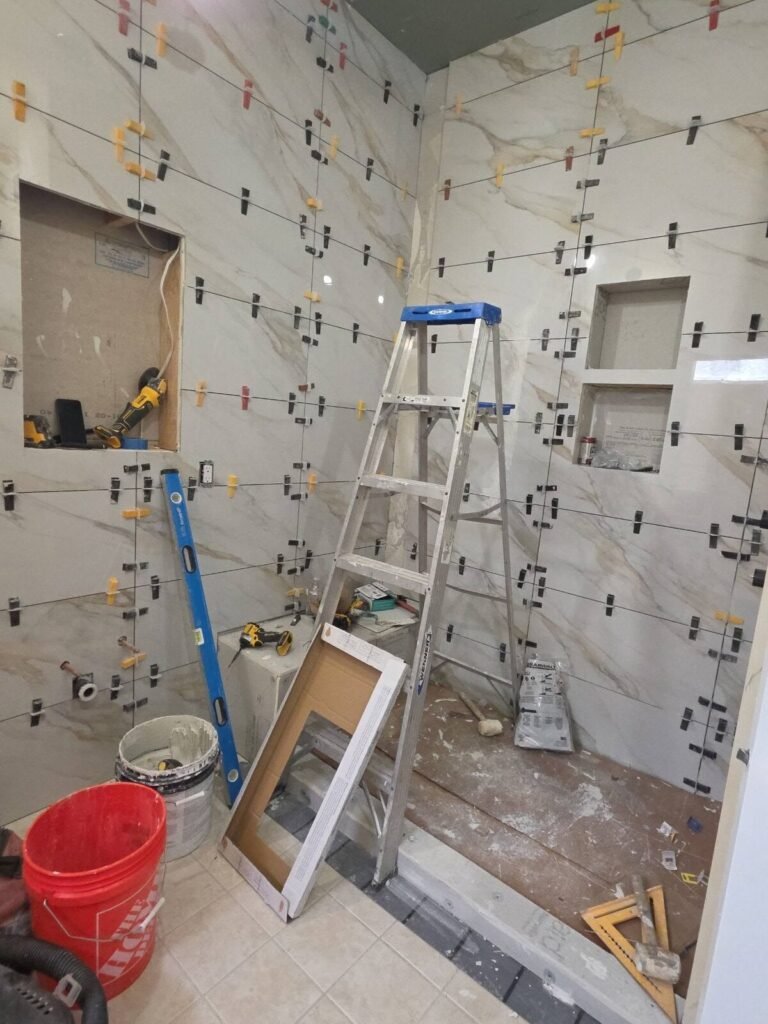 Bathroom remodel by JM All-Pro Services, a licensed contractor in Worcester County, Massachusetts