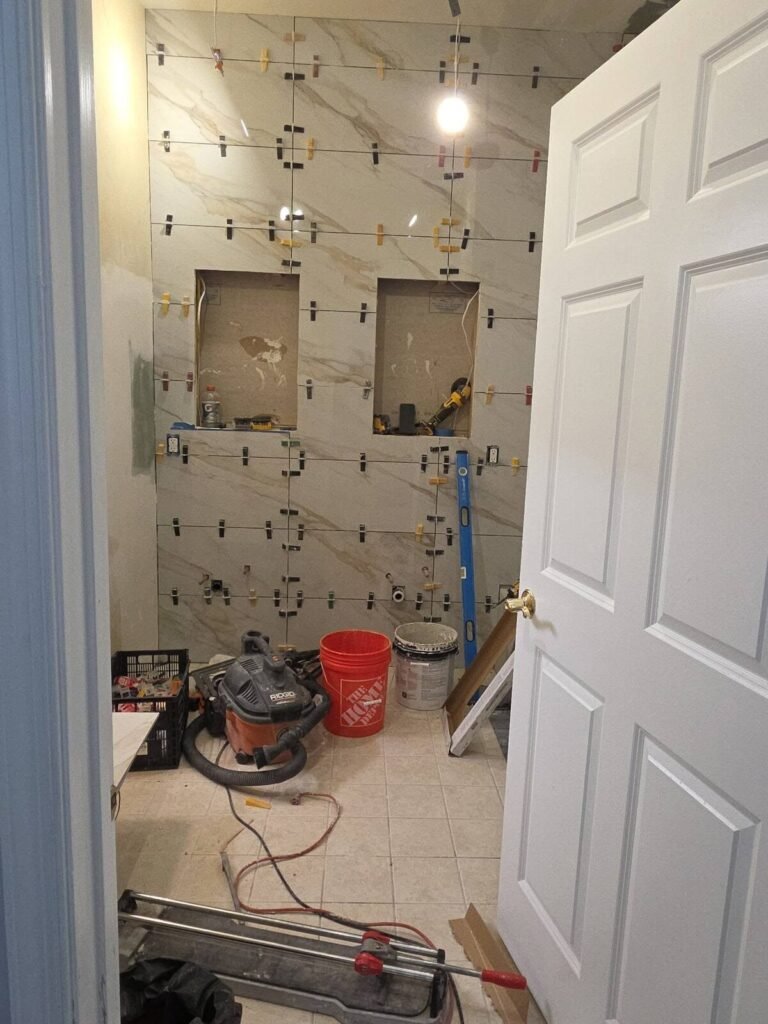 Bathroom remodel by JM All-Pro Services, a licensed contractor in Worcester County, Massachusetts