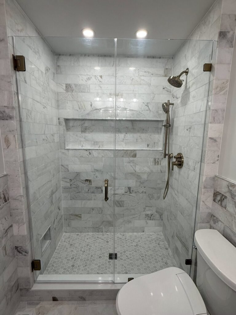 Bathroom remodel by JM All-Pro Services, a licensed contractor in Worcester County, Massachusetts