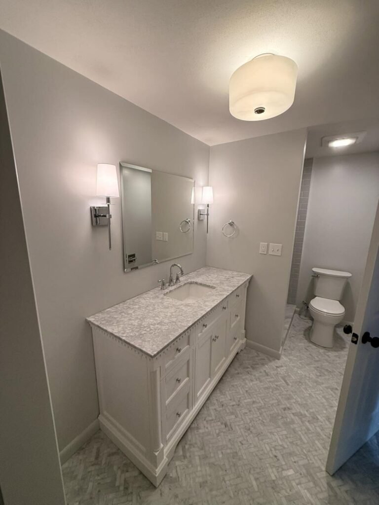 Bathroom remodel by JM All-Pro Services, a licensed contractor in Worcester County, Massachusetts