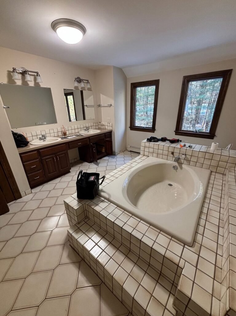 Bathroom remodel by JM All-Pro Services, a licensed contractor in Worcester County, Massachusetts