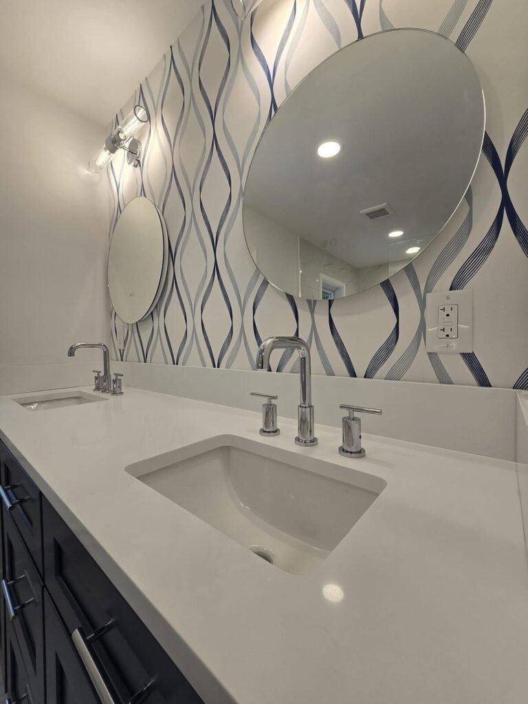 Bathroom remodel by JM All-Pro Services, a licensed contractor in Worcester County, Massachusetts