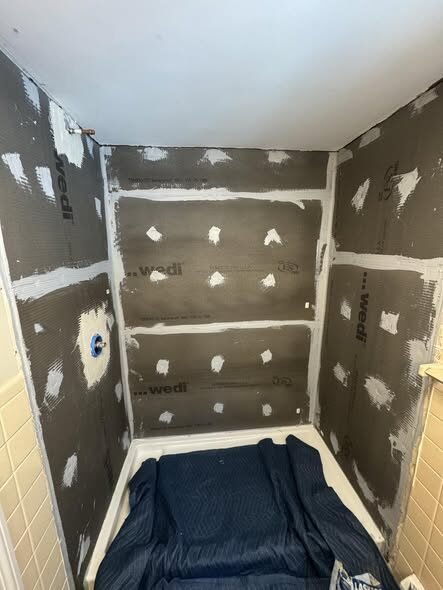 Bathroom remodel by JM All-Pro Services, a licensed contractor in Worcester County, Massachusetts