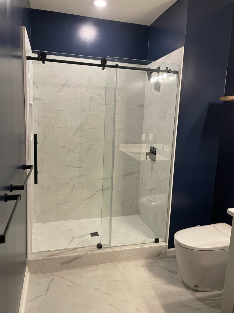 Bathroom remodel by JM All-Pro Services, a licensed contractor in Worcester County, Massachusetts