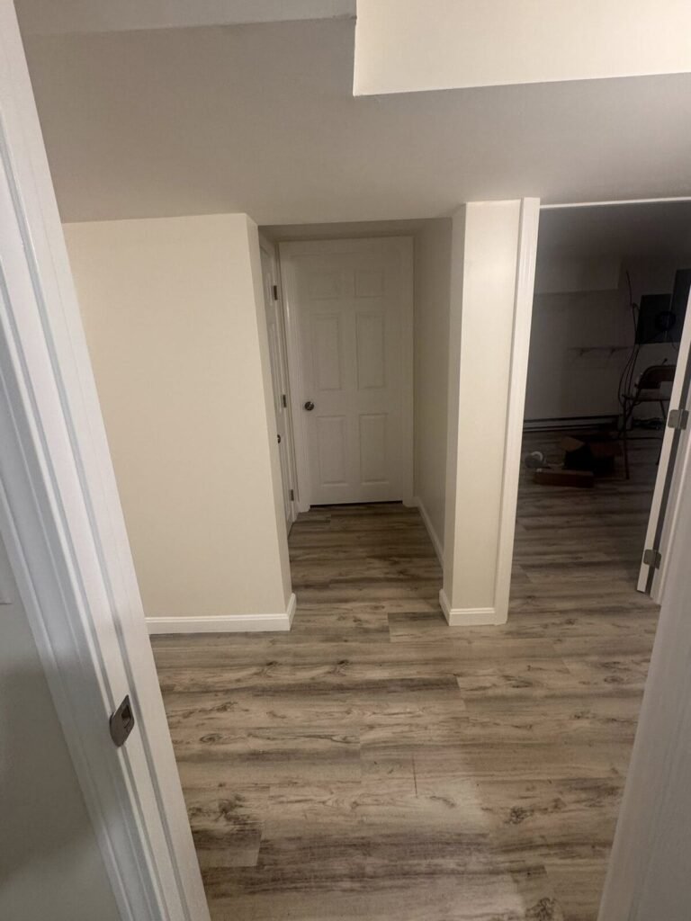 Finished basement by JM All-Pro Services in Worcester County, Massachusetts