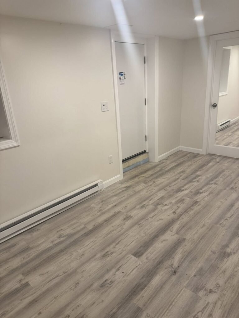 Finished basement by JM All-Pro Services in Worcester County, Massachusetts