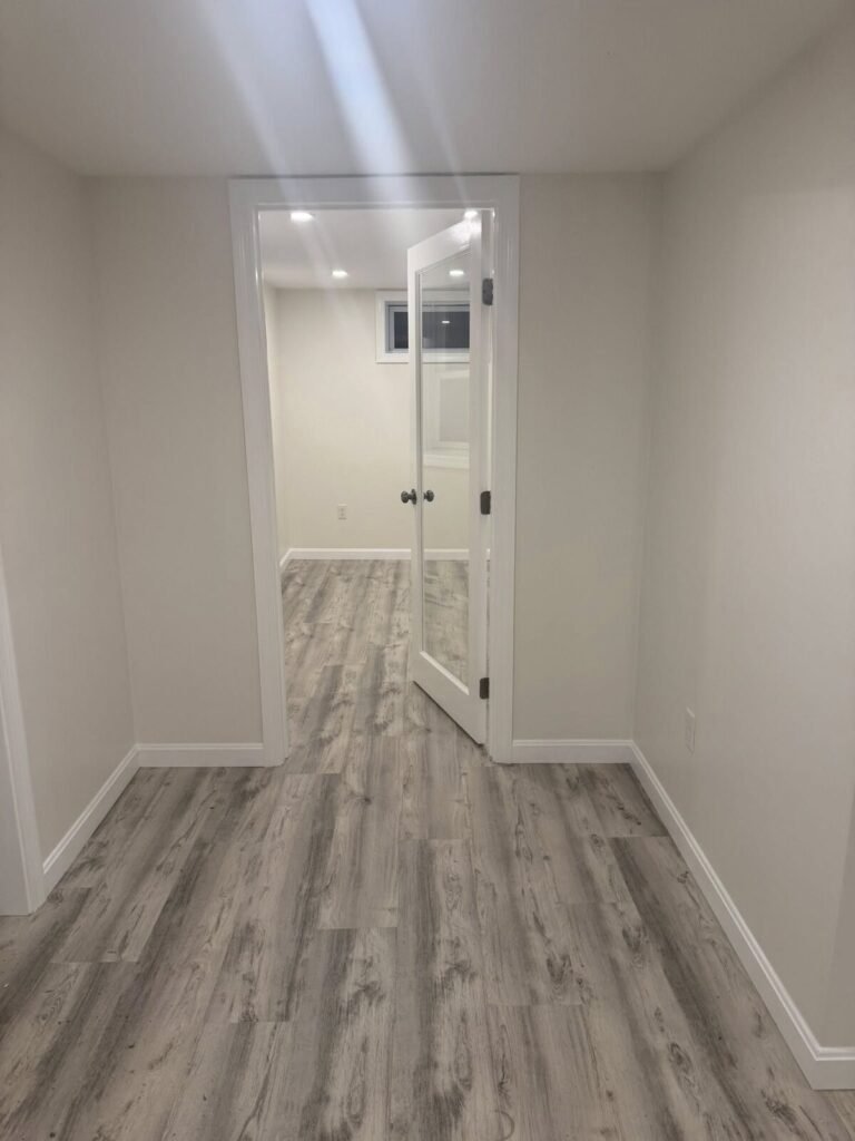 Finished basement by JM All-Pro Services in Worcester County, Massachusetts