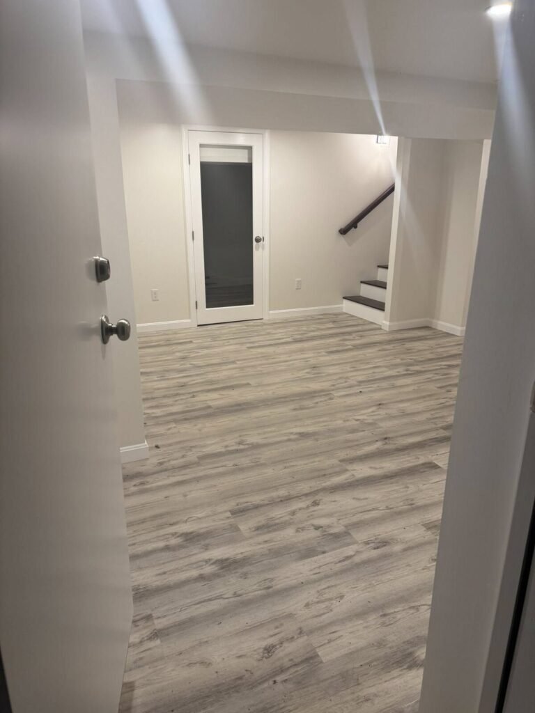 Finished basement by JM All-Pro Services in Worcester County, Massachusetts