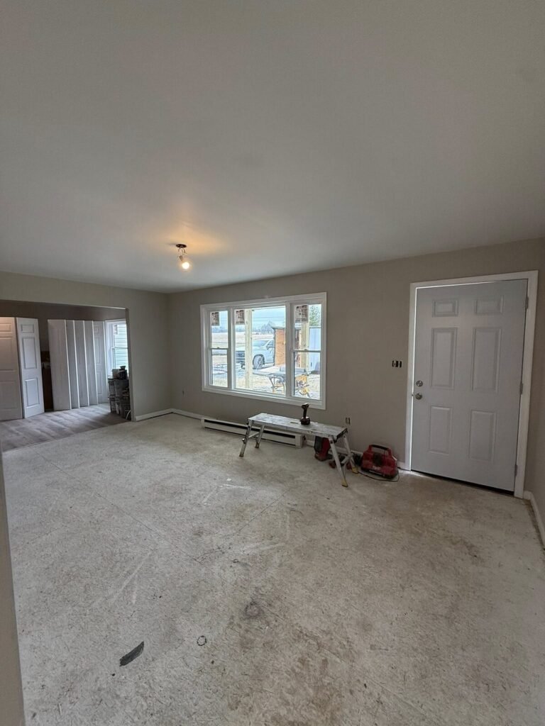 Interior remodeling by JM All-Pro Services in Worcester County, Massachusetts