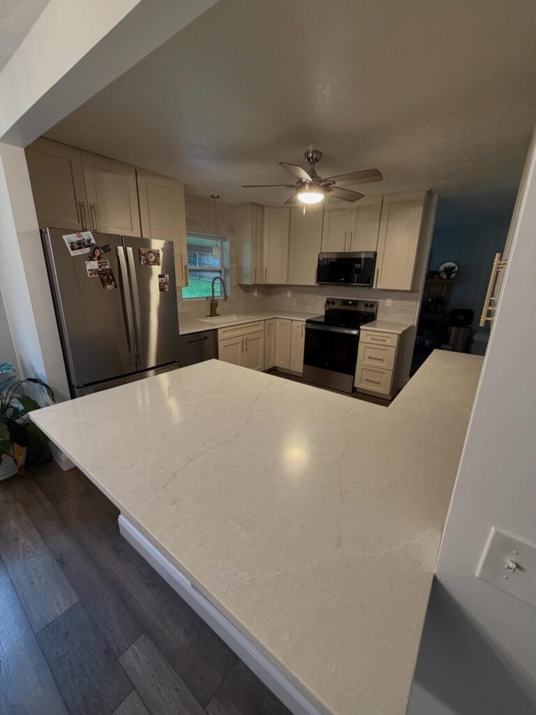 Kitchen remodel by JM All-Pro Services in Worcester County, Massachusetts