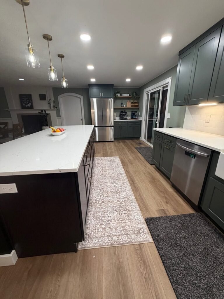 Kitchen remodel by JM All-Pro Services in Worcester County, Massachusetts