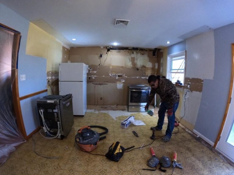 Kitchen remodel by JM All-Pro Services in Worcester County, Massachusetts